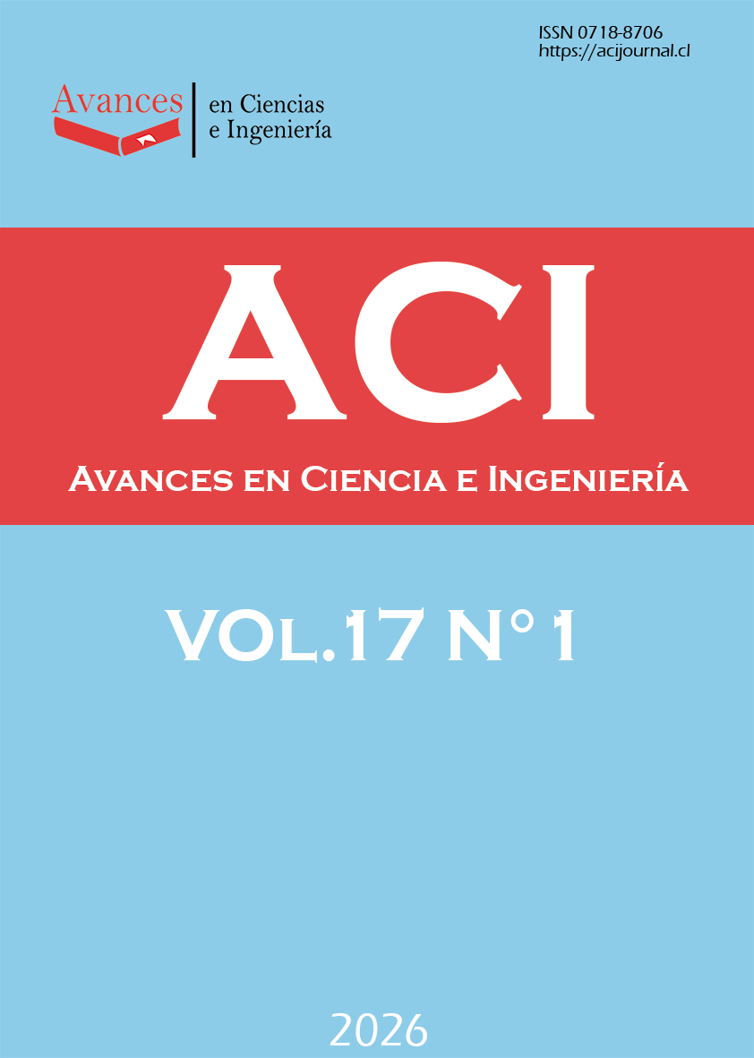					Ver Vol. 17 Núm. 1 (2026): Avances en Ciencias e Ingeniería
				